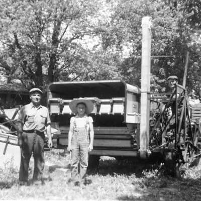 Harry Sheetz Implement Co. back lot