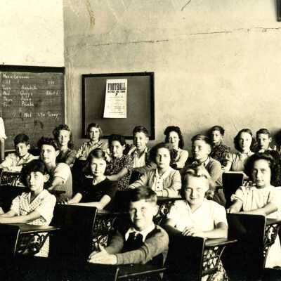 Westfield Grade School classroom - Martha McAvoy teacher