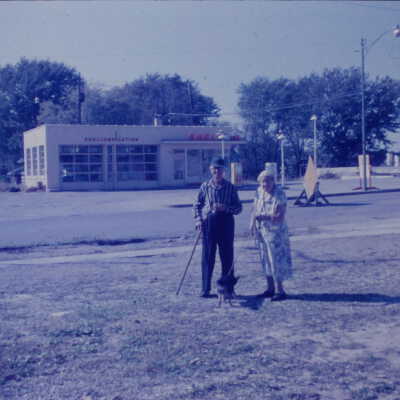 132 South Union Street looking at Shell Gas station