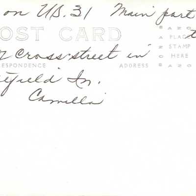 South of U.S. 31 parade (back): Copyright: Westfield-Washington Historical Society & Museum; Origformat: Other