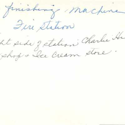 The finishing machine: Copyright: Westfield-Washington Historical Society & Museum; Origformat: Other