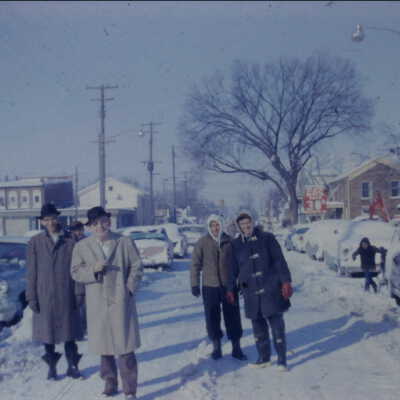 Snow pictures SR32 Main Street looking west towards Union Street