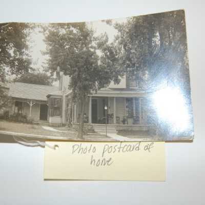 Photo Postcard of a home: Copyright: Westfield-Washington Historical Society & Museum; Origformat: Other