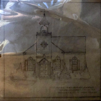 White Oak Ridge Chapel: Drawing