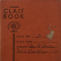 White Oak Ridge Sunday School Class Book and Records