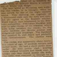          Flanagan: Tragic Stories Newspaper Clippings, c. 1902-1906 picture number 2
   