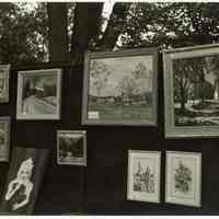         Millburn Art Center 1945 Scrapbook: Village Festival Art Exhibition, 1945 picture number 3
   