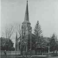          First Baptist Church: First Baptist Church, Spring Street & Millburn Avenue, 1897 picture number 1
   