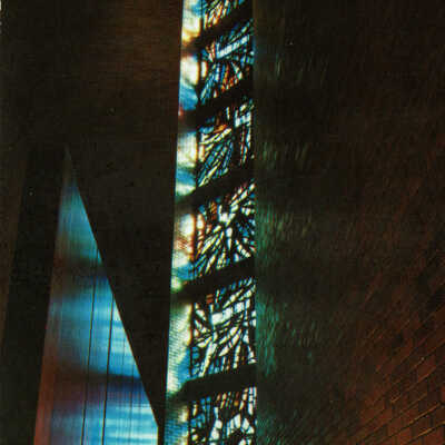 Temple B'Nai Jeshurun: Stained Glass Window & Torah