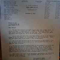 Joy: Ronald Joy Eagle Scout Award Letter, 1953