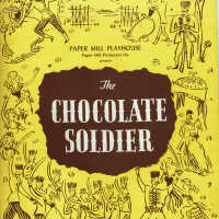 Chocolate Solider, 1952 Paper Mill Playhouse Souvenir Program