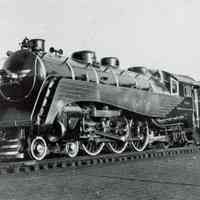 Railroad: Delaware, Lackawanna and Western Railroad Engine 1136, 1938