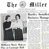 Millburn High School: The Miller, March 27, 1958