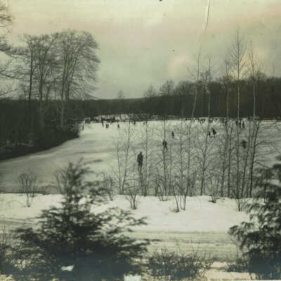 Skating on South Pond