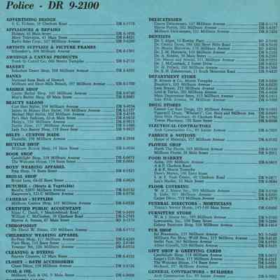 Inside of Front Cover