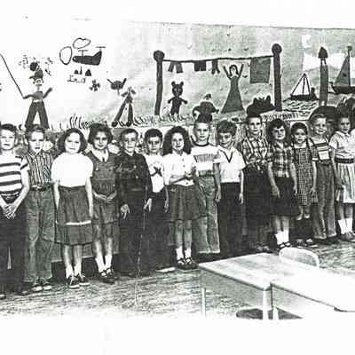 Short Hills School: First Grade Class Photograph, c. 1953-4