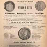          Pitcher & Manda: Cut Chrysanthemum Medal, 1893 picture number 2
   