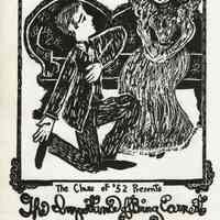 Millburn High School: Importance of Being Earnest Program, 1952