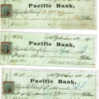 Hartshorn: Stewart Hartshorn Company Cancelled Checks, 1875