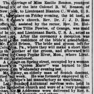 Newark Sunday Call, October 11, 1885