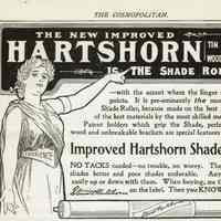 Hartshorn: New Improved Hartshorn Roller Shade Advertisement