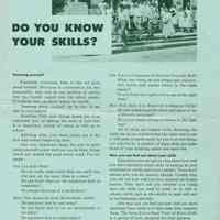 Millburn High School: Do You Know Your Skills? Standardized Testing, 1951