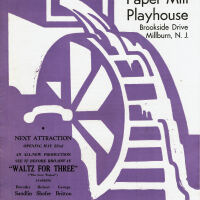 Paper Mill Playhouse Program: Showboat, 1950