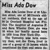          Item, October 30, 1952
   
