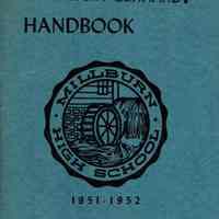Millburn High School: Handbook, 1951-2