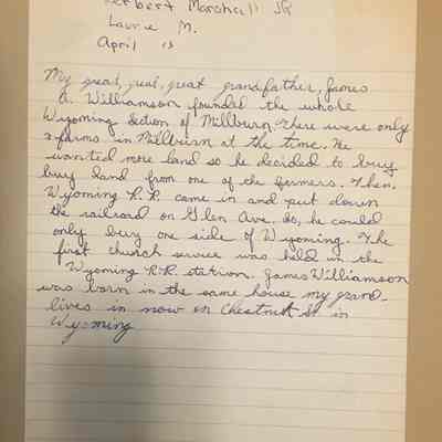 Girl Scout Scrapbook: Interview With Herbert Marshall Jr. - April 13