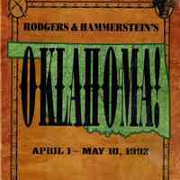 Paper Mill Playhouse Program: Oklahoma, 1992