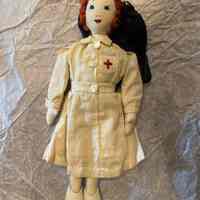 Red Cross: White Red Cross Volunteer Doll