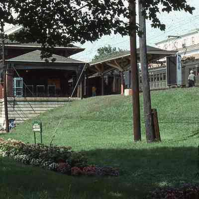 Railroad: Millburn Train Station Westbound, 1975