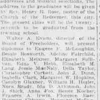          Star Ledger, June 15, 1914
   