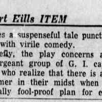          Paper Mill Playhouse Press Photo: Stalag 17, 1954 picture number 3
   