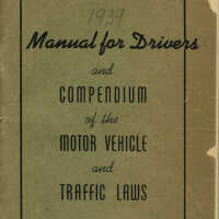 Automobiles: Manual For Drivers and Traffic Laws, 1939