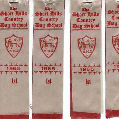 Short Hills Country Day School: First Place Ribbons, 1965