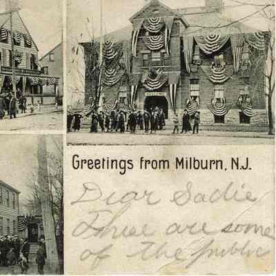 Greetings From Millburn, c. 1909