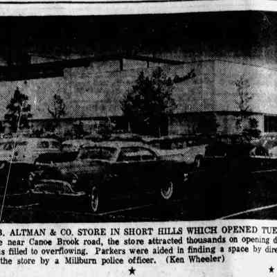 Opening Day of B.Altman, August 30, 1956