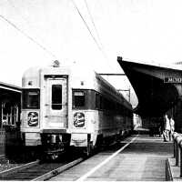 Railroad: Phoebe Snow Train in Morristown station