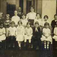 Lincoln School: Students at the Lincoln School, 1920s