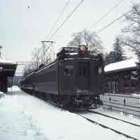 Railroad: Train at the Short Hills Train Station, 1977