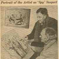 Perrine: Van Dearing Perrine Prison Sketches Article, 1942