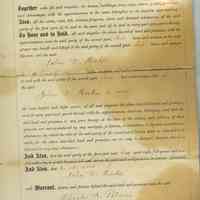          Meeker: John D. Meeker Deed to Charles A. Palmer, 1899 picture number 5
   