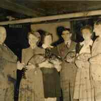 Bowling: Recreation Department Bowling Tournament Champions, c. 1946