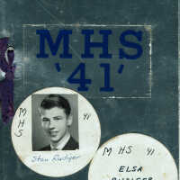 Rudiger: Stanley Rudiger 1941 MHS Reunion Program