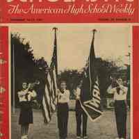 Millburn High School: Flag Ceremony Millburn High School, 1941