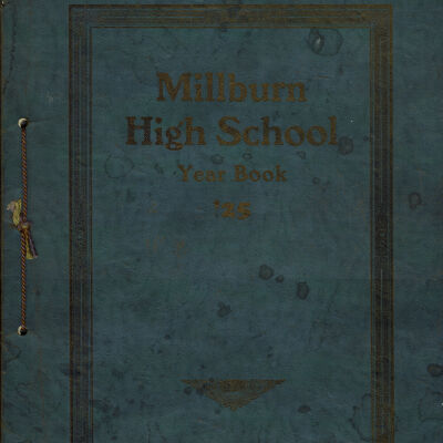 Millburn High School Yearbook, 1925