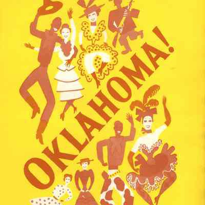 Paper Mill Playhouse Program: 1954 Oklahoma Souvenir Program