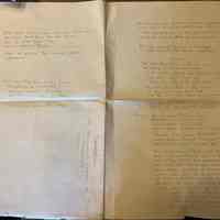 Dunn: Draft of “The Cartoonist Capers” of 1954 Show Including Song Lyrics